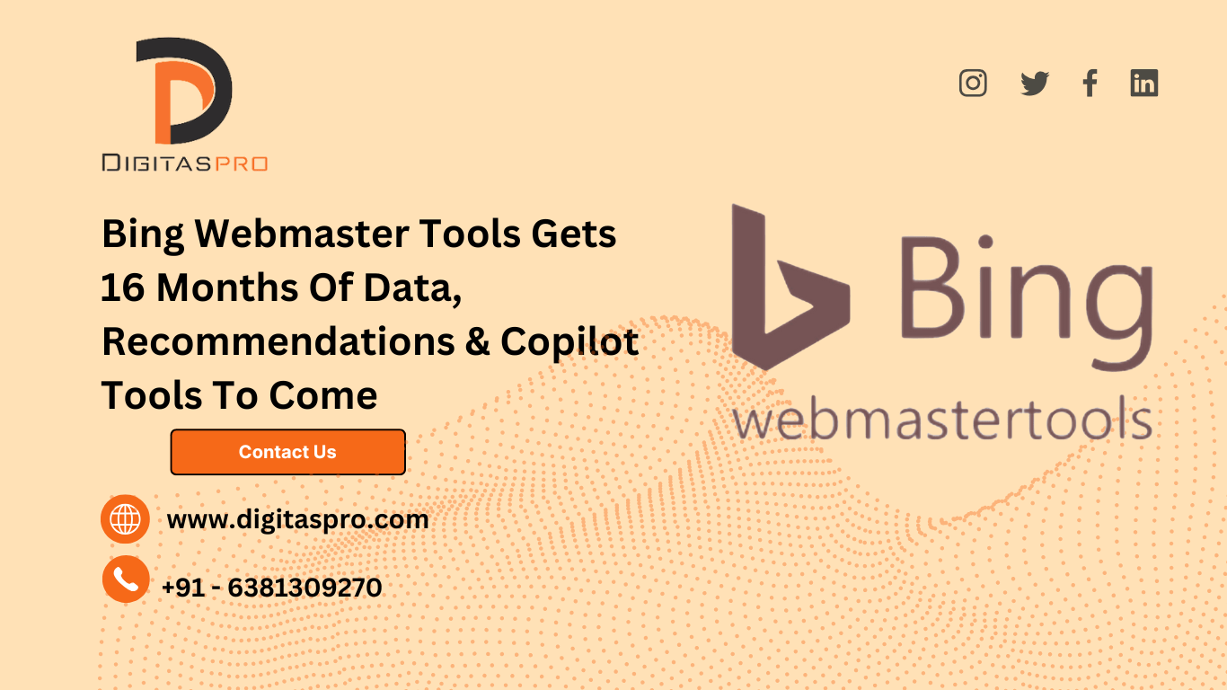 Read more about the article Bing Webmaster Tools Gets 16 Months of Data, Recommendations, & Copilot Tools: What This Means for Your SEO Strategy