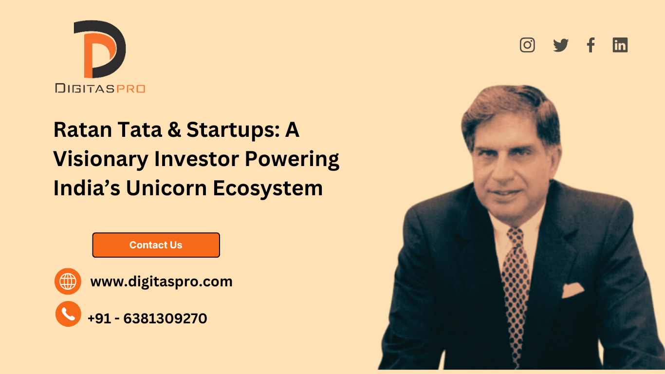 Read more about the article Ratan Tata & Startups: A Visionary Investor Powering India’s Unicorn Ecosystem