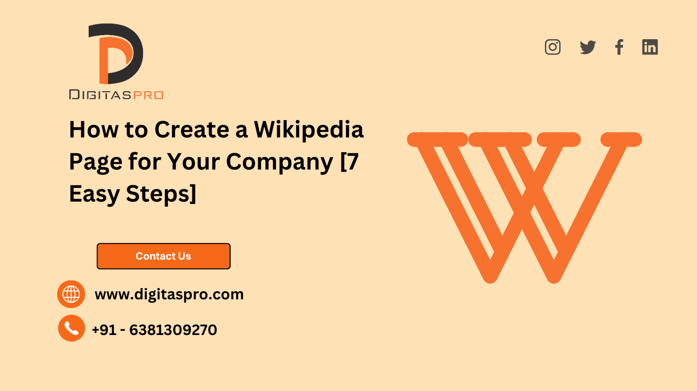 Read more about the article How to Create a Wikipedia Page for Your Company [7 Easy Steps]