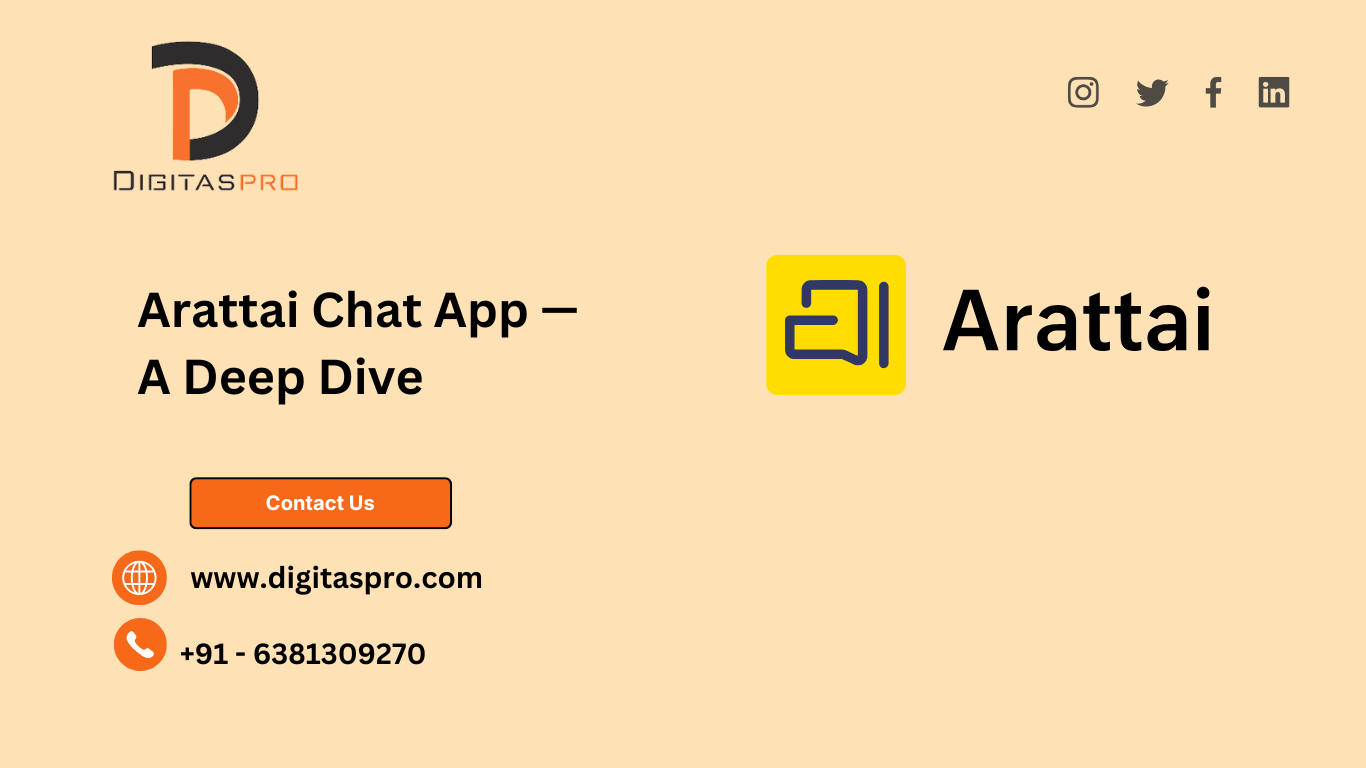 Arattai Chat App — A Deep Dive